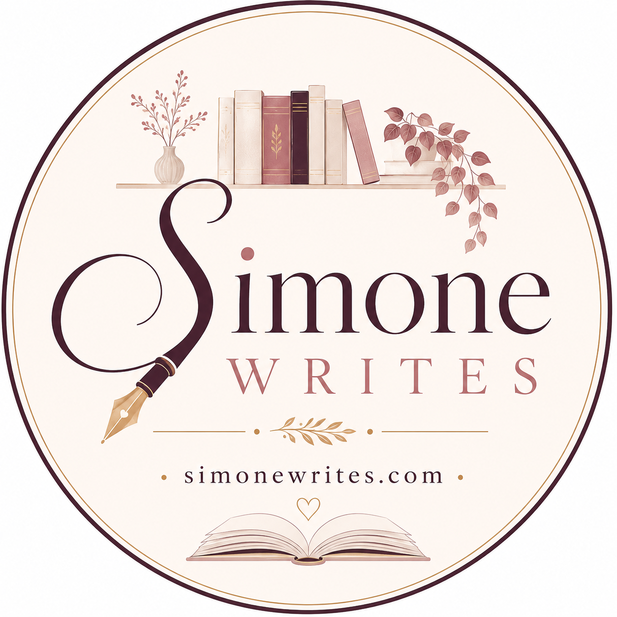 simone writes logo